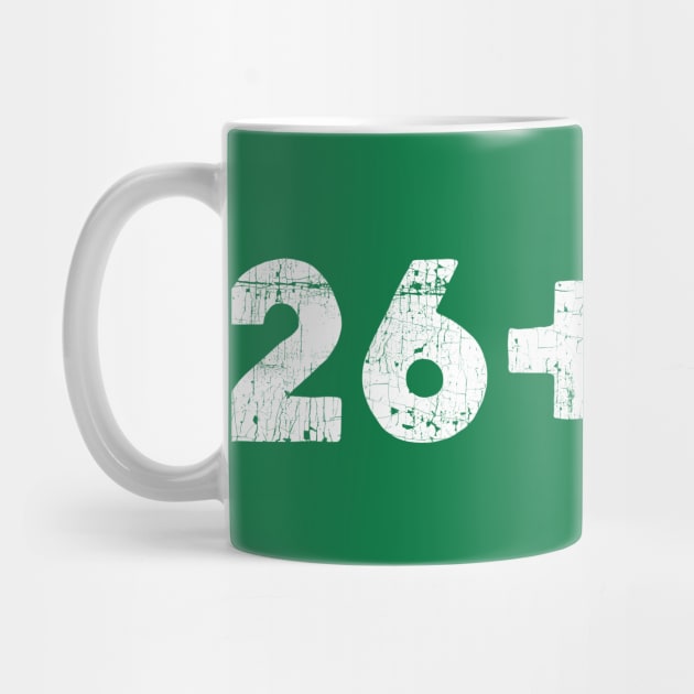26 + 6 = 1  ...... Irish Independence Design by feck!